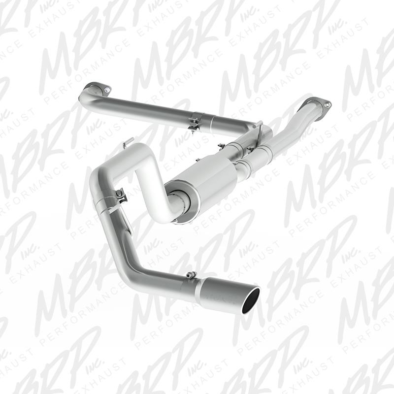 MBRP Armor Lite Cat-Back Exhaust System S5408AL for 2016-2017 Nissan Titan XD 5.6L