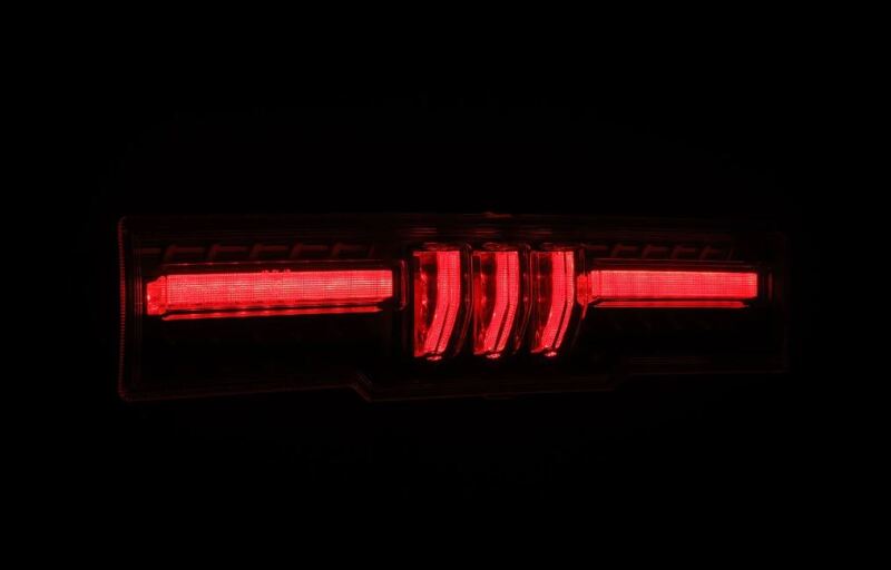 AlphaRex NOVA-Series Prismatic LED Fourth Brake Light, Black Housing, Clear Lens for 2022-2024 Toyota GR86 and Subaru BRZ - ARX220040