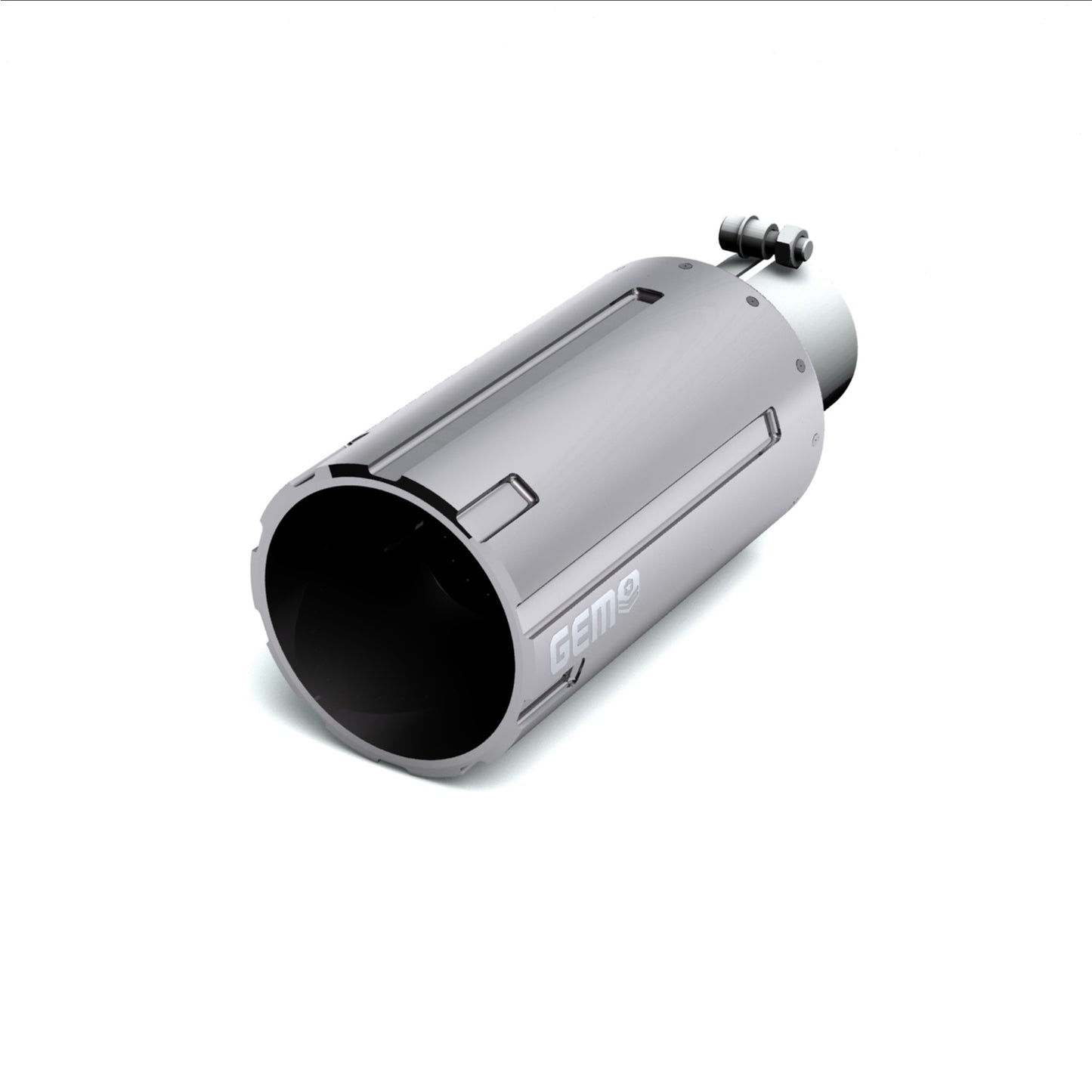 GEM TUBES - B00405 - Exhaust Tail Pipe Tip - GEM Tube B00405 GEM Billet Exhaust Tip