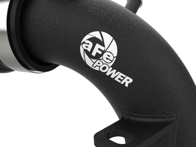 aFe POWER BladeRunner Aluminum Hot and Cold Charge Pipe Kit, Part Number 46-20584-B, Black, Ford Bronco 2.7L V6 EcoBoost