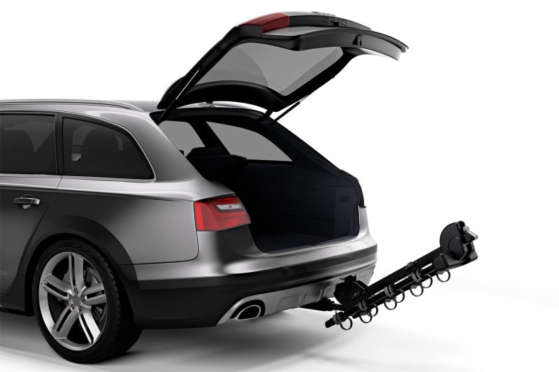 Thule Camber 4 - Hanging Hitch Bike Rack w/HitchSwitch Tilt-Down (Up to 4 Bikes) - Black