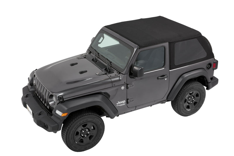 Bestop Trektop Jeep Wrangler JL 2-Door Black Diamond Part Number BES56862-35