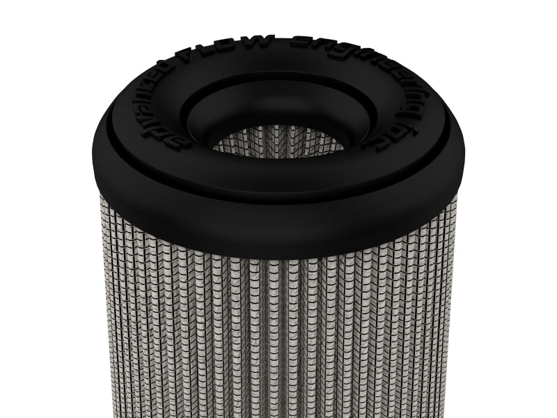 aFe MagnumFLOW Pro DRY S Universal Air Filter, 4-Inch Flange, 6-Inch Base, 4-Inch Inverted Top, 8-Inch Height - 21-91155