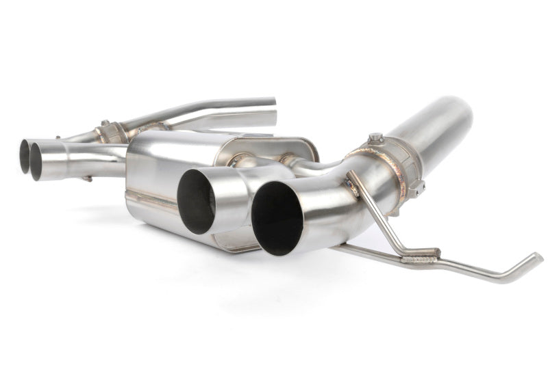 Dinan 21-27 BMW M3/M4 G80/G82/G83 Valved Axleback Exhaust System with Black Tips