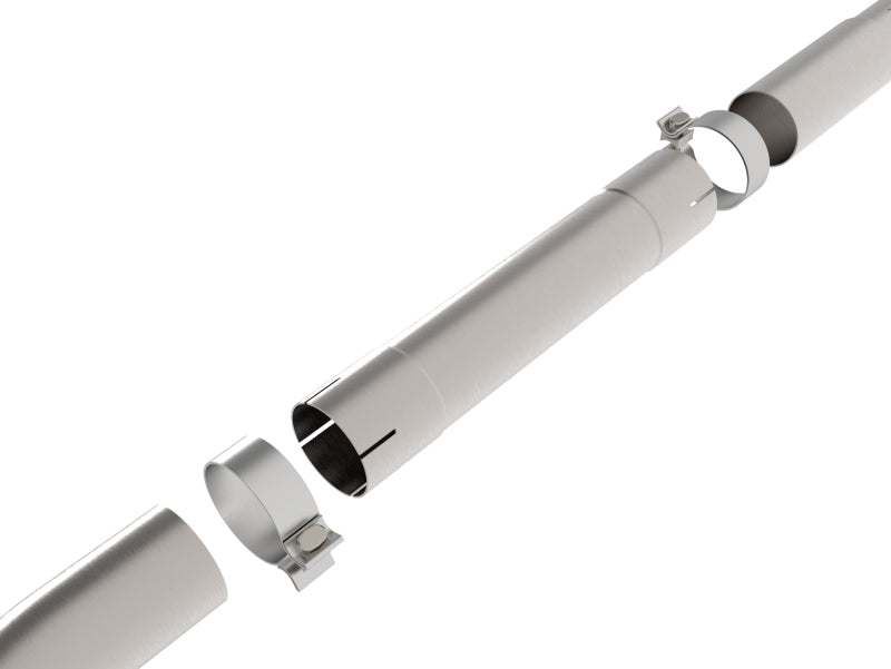 aFe Takeda 3-Inch 304 Stainless Steel Mid-Pipe for 2020-2024 Kia Forte GT 1.6L Turbo, Part 49-37044