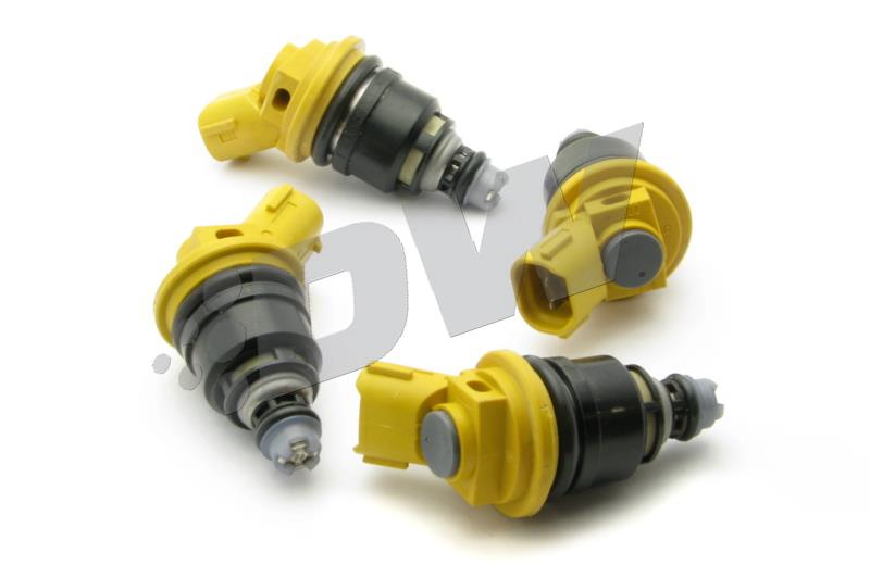 DeatschWerks 1000cc Side-Feed Fuel Injectors for Subaru EJ25, Set of 4 - DWK02J-00-1000-4