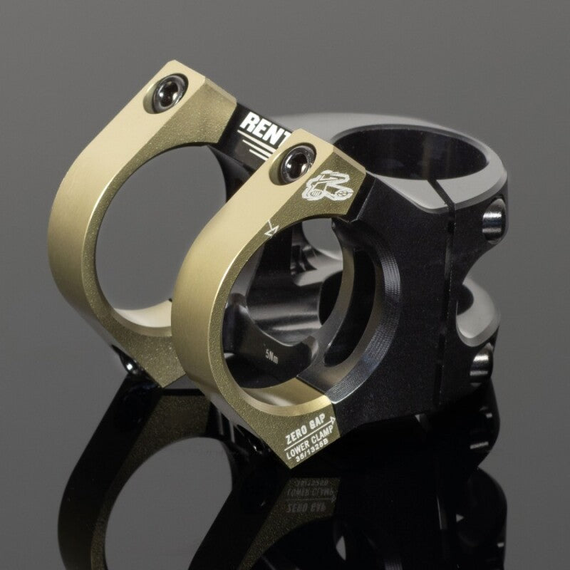 Renthal V2 Apex Stem 35 x 40 mm Black/AluGold – Part Number STM127-02-005-01