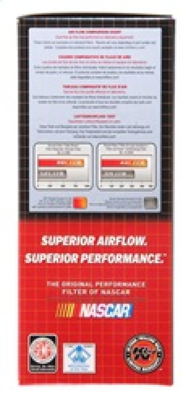 K&N Engineering XStream Universal Clamp-On Air Filter, RX-4130-1