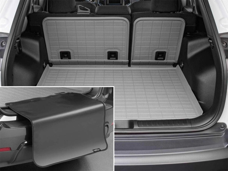 WeatherTech SeatBack Cargo Liner HP for Mazda CX-5 2022-2024 with Bumper Protector - Grey