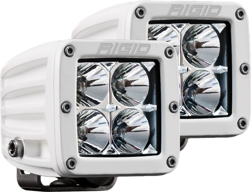 Rigid Industries RIG602113 D-Series PRO Marine Dually Flood LED Pod Lights, Set of 2