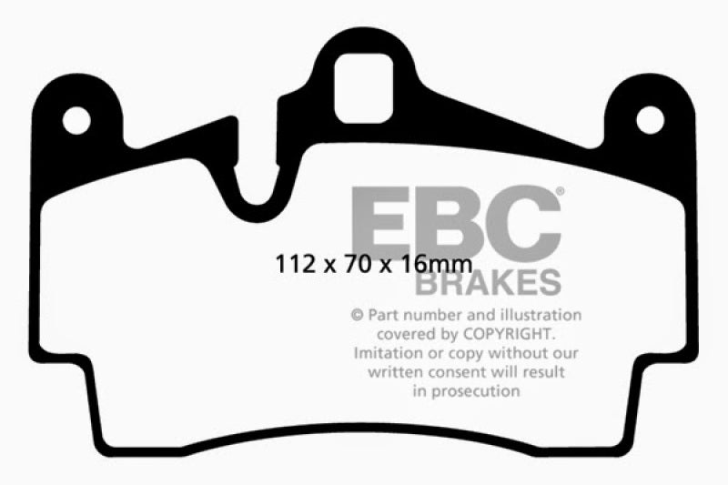 EBC Extra Duty Brake Pad Sets