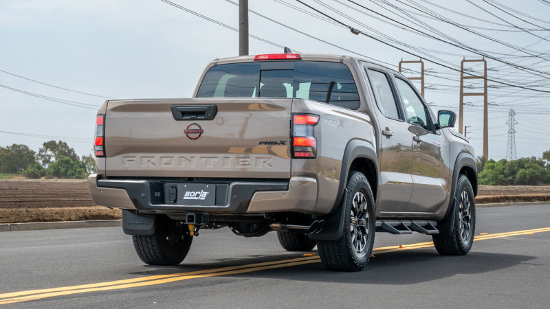 Borla 140984BC S-Type True Dual Cat-Back Exhaust System for 2022-2026 Nissan Frontier 3.8L V6