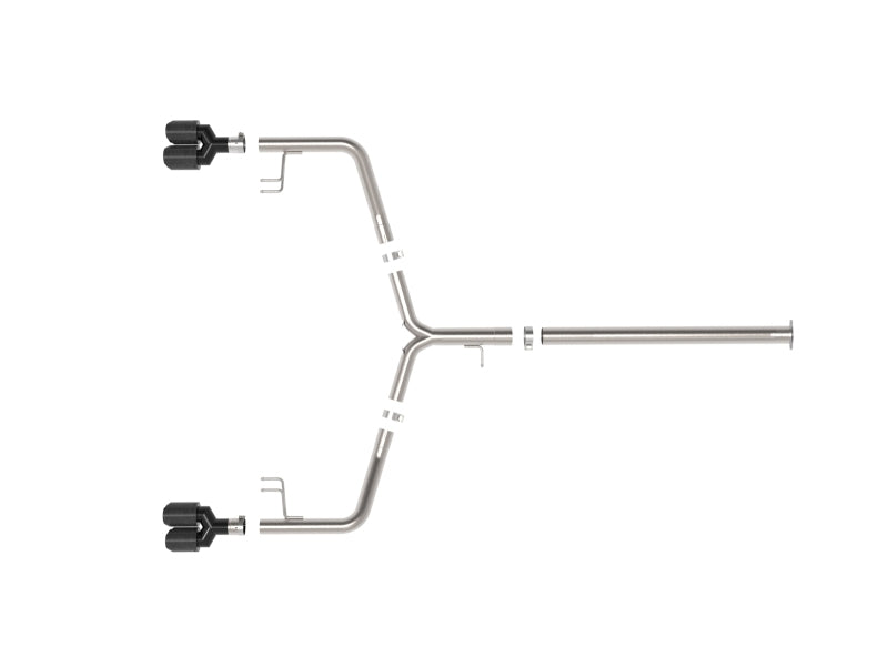 aFe Takeda 21-24 Kia K5 GT L4-2.5L (t) SS Axle-Back Exhaust System w/ Carbon Fiber Tips