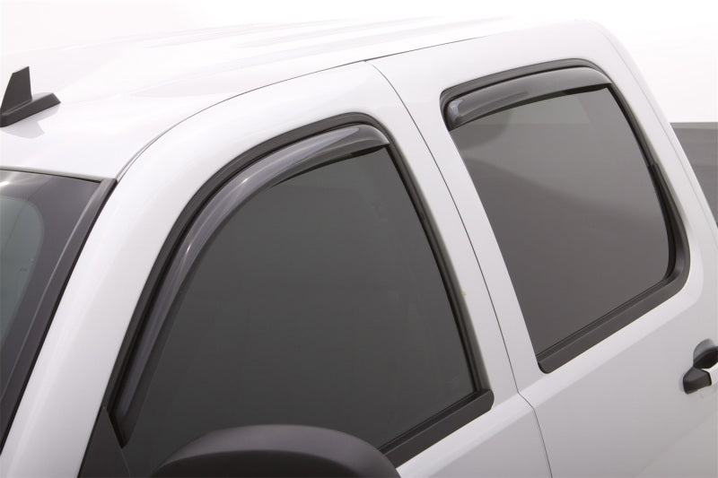 Lund 2015-2019 Chevrolet Colorado Crew Cab Ventvisor Elite 4pc - Blue Grey