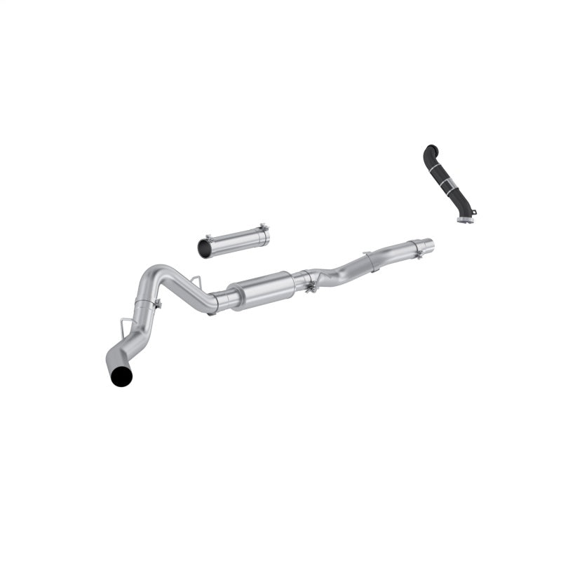 MBRP Armor Lite Series 06-07 Chevy Silverado & GMC Sierra 2500/3500HD 4-inch CatBack Exhaust System with Downpipe