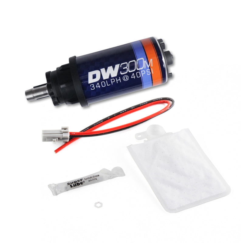 DeatschWerks DW300M 340 LPH Ford In-Tank Fuel Pump with 1999-2004 Mustang V6/V8 Install Kit