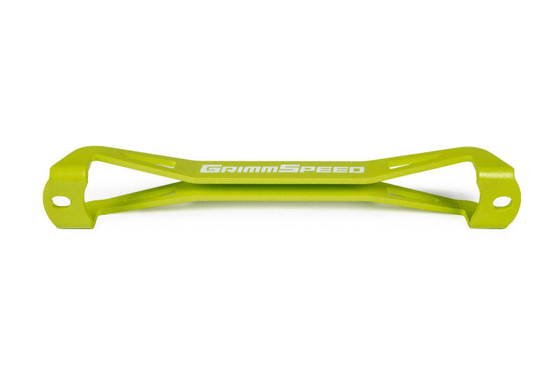 Grimm Speed Subaru Impreza/WRX/STI/Legacy/Forester/Baja/BRZ Lightweight Battery Tiedown- Neon Green