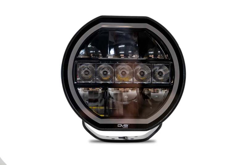 DV8 Offroad BE7RW108W-H 7-Inch Halo Elite Round Light with Accent Halo