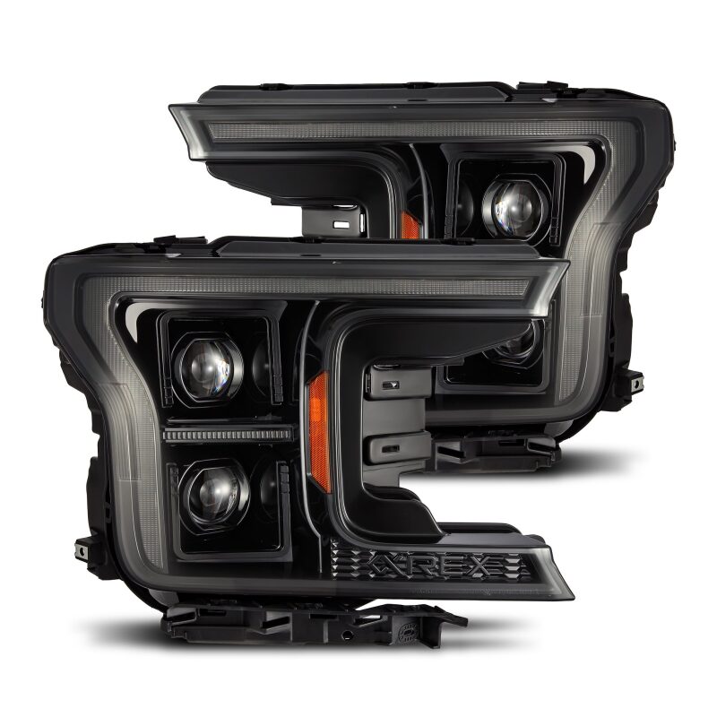 AlphaRex LUXX-Series LED Projector Headlights ARX880251 for 2018–2020 Ford F-150