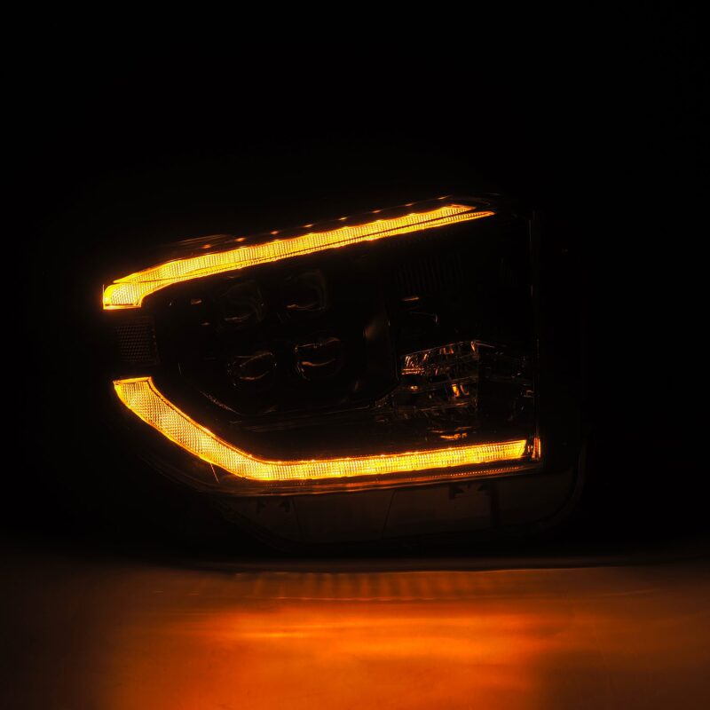 AlphaRex Nova-Series LED Projector Headlights for 2014–2021 Toyota Tundra, Alpha-Black, Part ARX880832