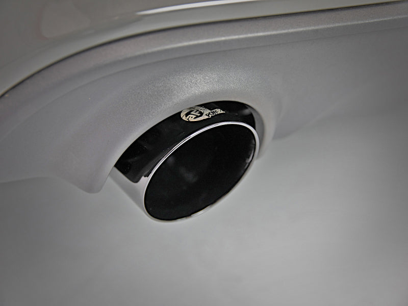 aFe MACH Force-Xp 49C32068-B 4.5-Inch Black OE Replacement Exhaust Tips for 2015-2022 Dodge Charger Hellcat