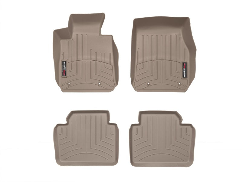 WeatherTech 12+ BMW 3-Series Front and Rear Floorliners - Tan