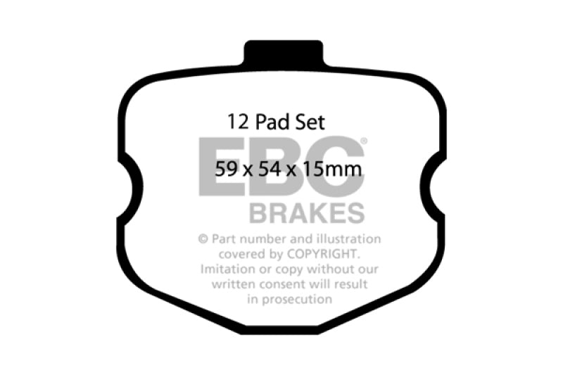 EBC Yellowstuff Brake Pad Sets