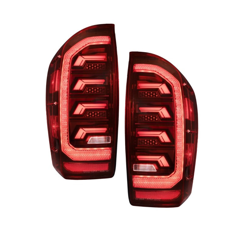 Form Lighting 2016-2023 Toyota Tacoma LED Tail Lights - Red - Pair