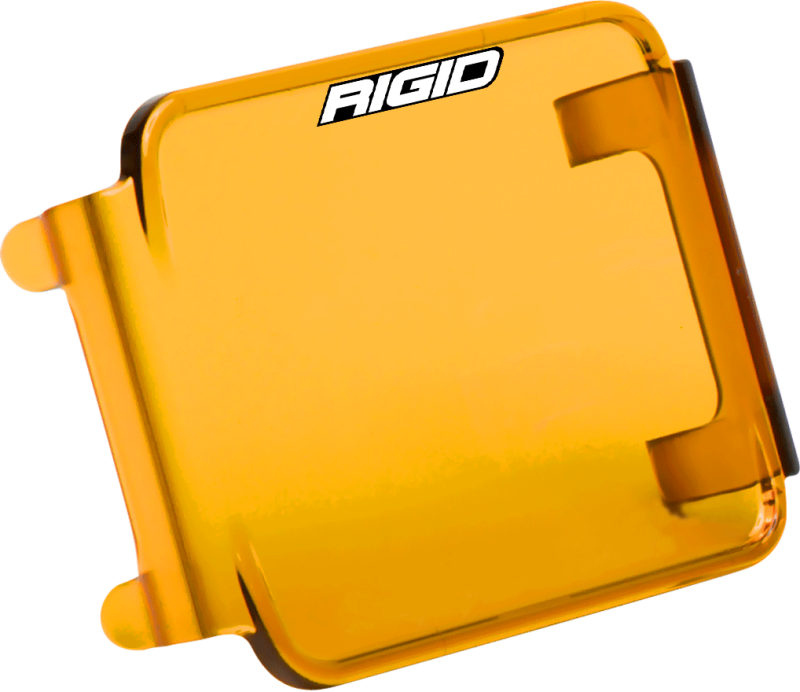 Rigid Industries Protective Polycarbonate Light Cover, Dually/D2, Yellow - RIG201933