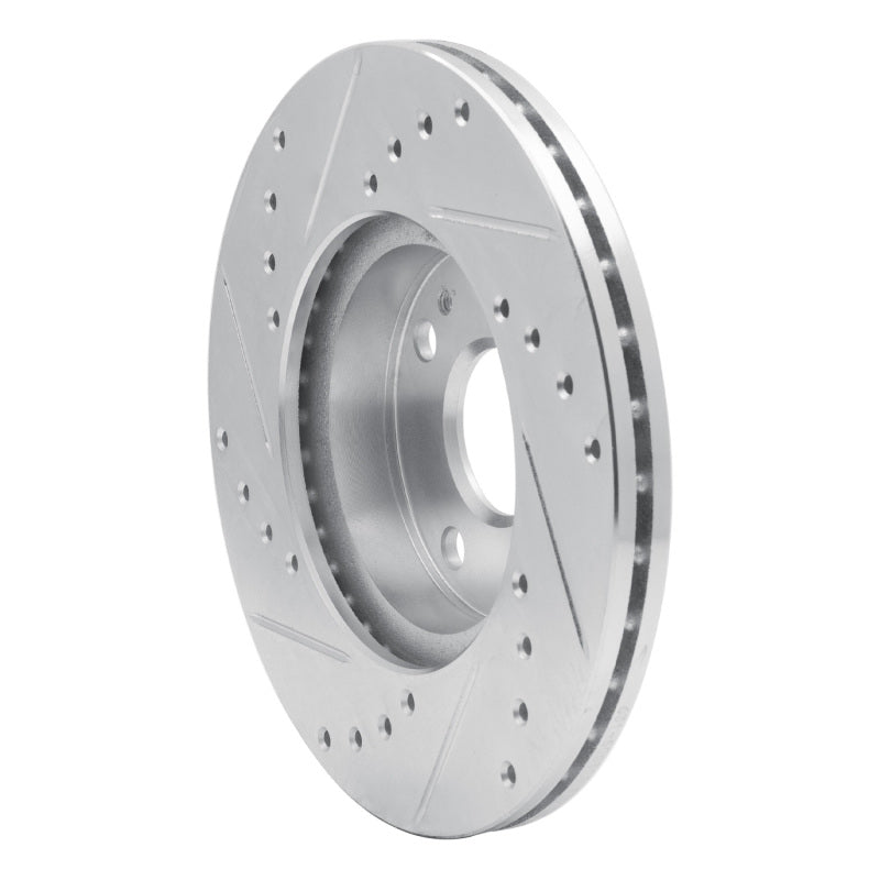 R1 Concepts RNC631-80030R Front Right Drilled and Slotted Brake Rotor for 1994-1999 Mazda Miata