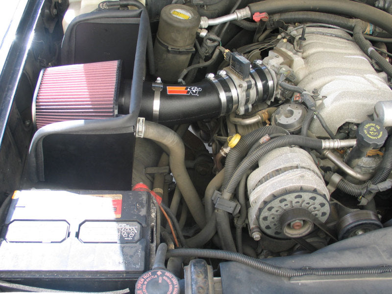 K&N 57-3016-1 Performance Cold Air Intake Kit for 1996-2000 Chevy/GMC Pickup 7.4L V8