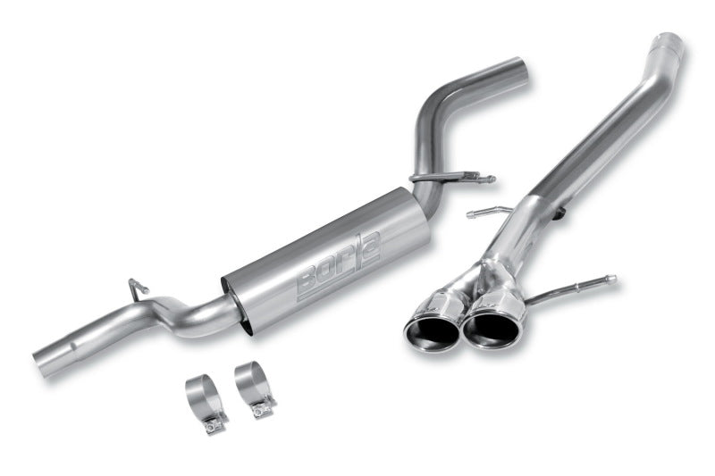 Borla 140335 S-Type Cat-Back Exhaust System for Volkswagen Passat and CC 2.0L