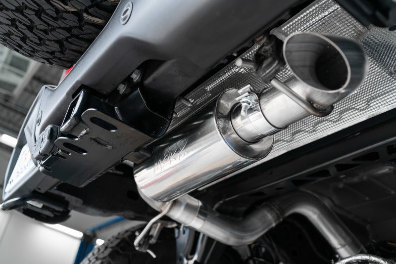 MBRP Armor Lite S5237AL Cat-Back Exhaust System for 2021–2023 Ford Bronco 2.3L and 2.7L EcoBoost