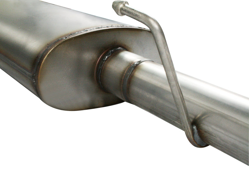 aFe MACH Force XP 3-Inch Cat-Back Exhaust System with Black Tip, Part Number 49-46008-B, for Toyota Tundra 5.7L V8