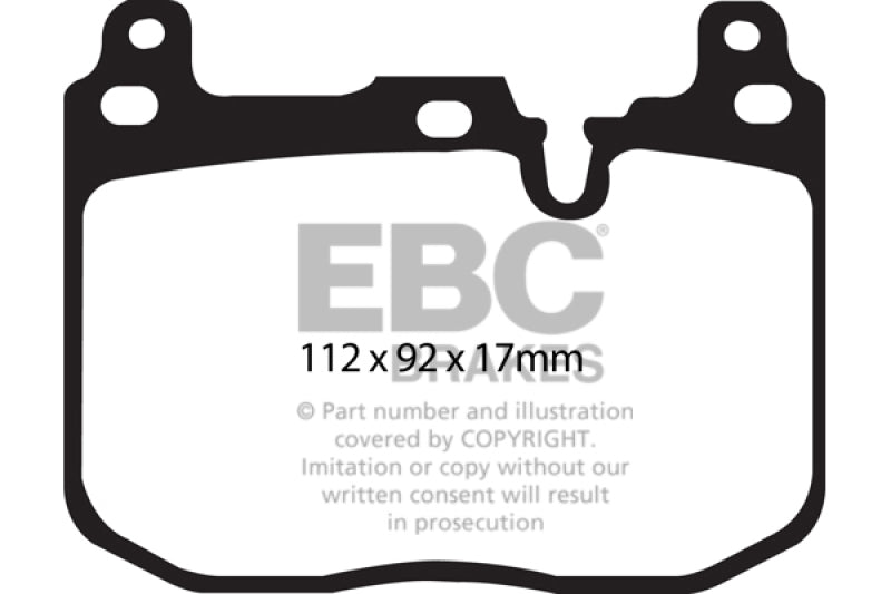 EBC Yellowstuff Brake Pad Sets