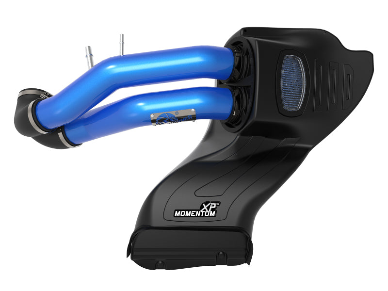 aFe Momentum XP Cold Air Intake System with Pro 5R Filter, Blue Tubes, Ford F-150 5.0L V8