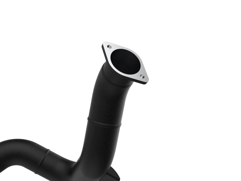 aFe BladeRunner Aluminum Hot Charge Pipe, Black, Hyundai Veloster N 2.0L Turbo, 2019-2022, Part Number 46-20768-B