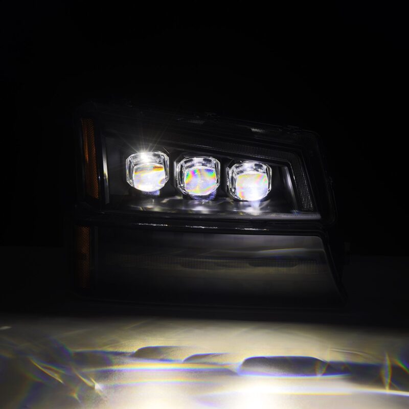 AlphaRex NOVA-Series LED Projector Headlights for 2003-2006 Chevrolet Silverado and Avalanche - ARX880256