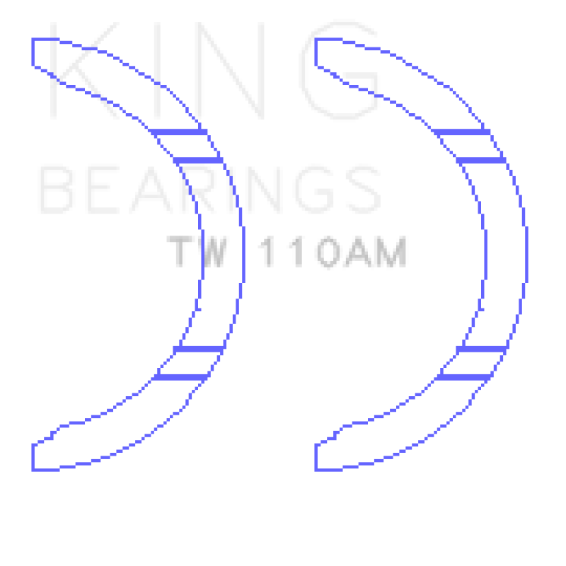 King Engine Bearings TW110AM Thrust Washer Set for Honda D15A2, D15A3, D15B1, D15B2, D15B7, D15B8 and D15Z1