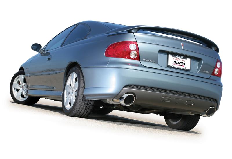 Borla 140165 S-Type Cat-Back Exhaust System for 2005-2006 Pontiac GTO 6.0L V8