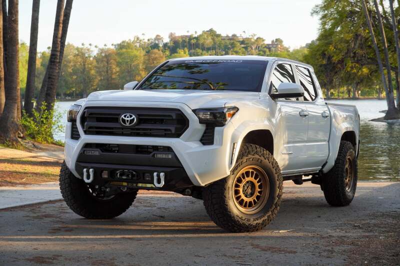 DV8 Offroad Centric Winch Front Bumper for 2024-2025 Toyota Tacoma | Part Number dveFBTT1-08