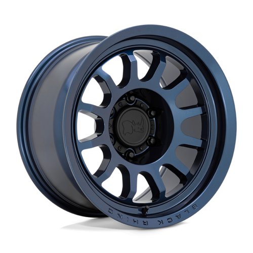 Black Rhino Hard Alloys RAPID 17-Inch Midnight Blue Wheel, 5x150 Bolt Pattern, +10 Offset