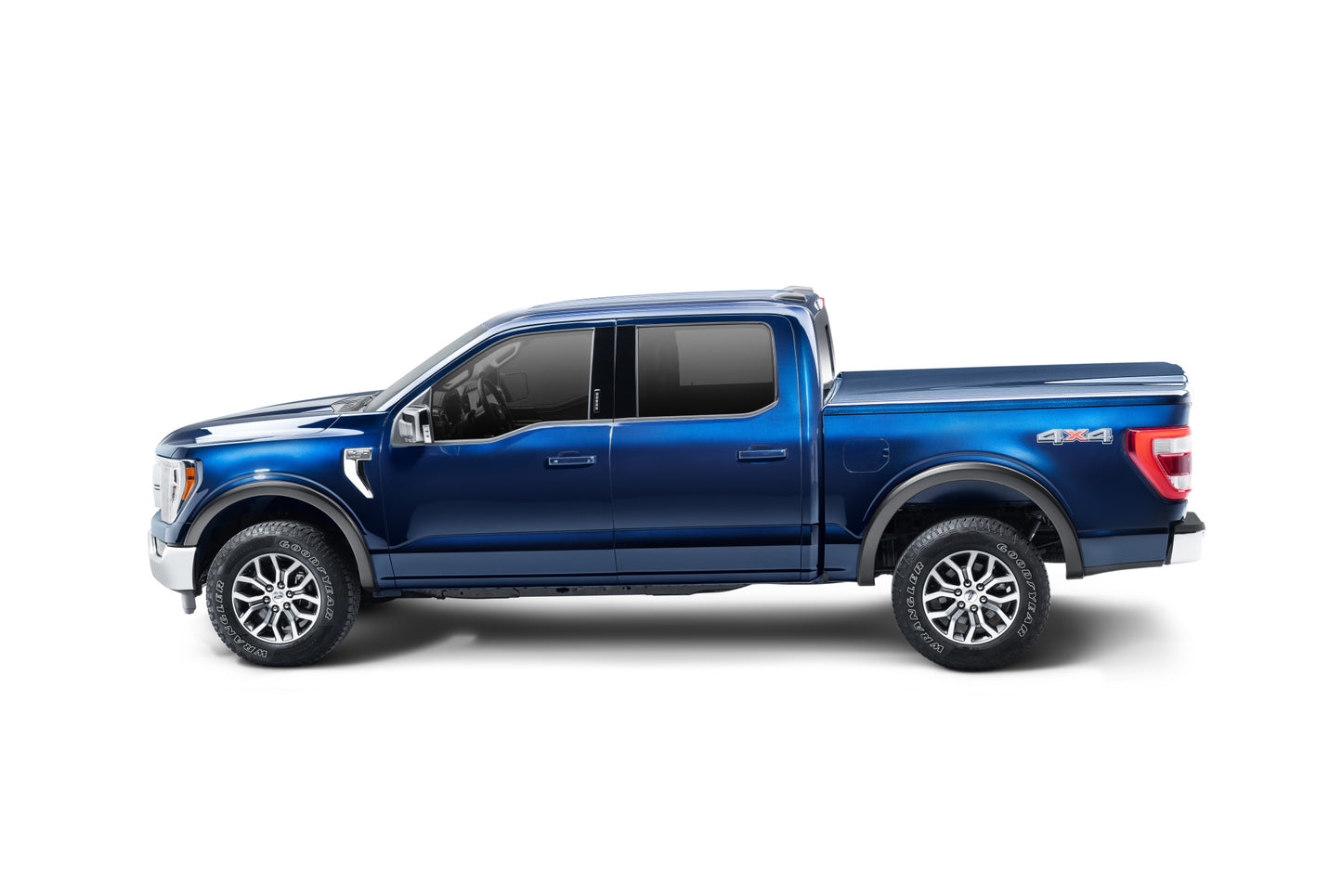 Bushwacker - 20962-02 - Fender Flare -  20962-02 Black OE-Style Smooth Finish 4-Piece Fender Flare Set for 2021-2022 Ford F-150; Will not fit F150 Lightning - P/N: 20962-02
