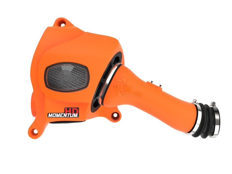 aFe Momentum HD Cold Air Intake System with Pro DRY S Filter for 2008-2021 Toyota Land Cruiser J200 V8 4.5L Diesel, Orange - 50-70026DN