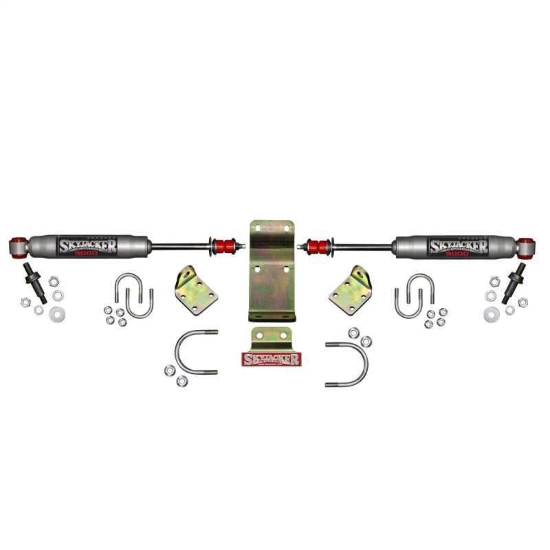 Skyjacker Dual Steering Damper Kit 2018 Jeep Wrangler JL - Silver