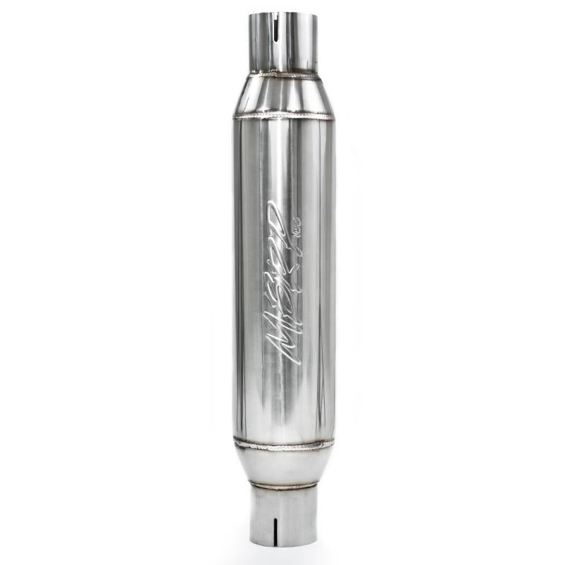 MBRP Armor Pro Universal Resonator MBRPR1012, 2.5-Inch Inlet and Outlet