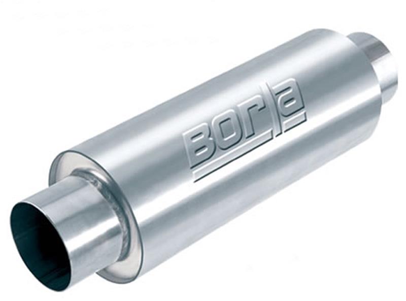 Borla XR-1 Multi-Core 3-Inch Center Inlet and Outlet Racing Muffler, Part 400373