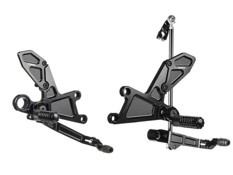 Vortex Racing VTXRS275K Rearset System for Honda CBR1000RR - Black