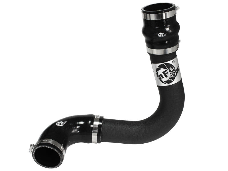 aFe BladeRunner 2.5-Inch Aluminum Cold Charge Pipe, Black, Ford Focus ST 2013-2017 2.0L Turbo, Part Number 46-20189-B
