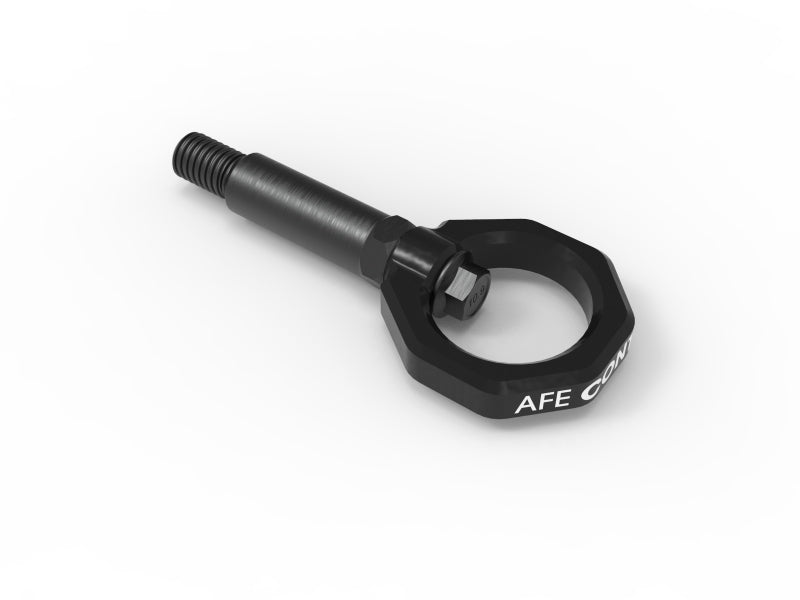 aFe Control 450-502001-B Front Tow Hook, Black for BMW F-Chassis 2/3/4/M